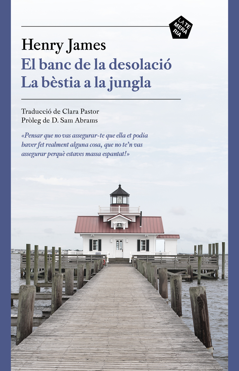 El banc de la desolació / La bèstia a la jungla: portada