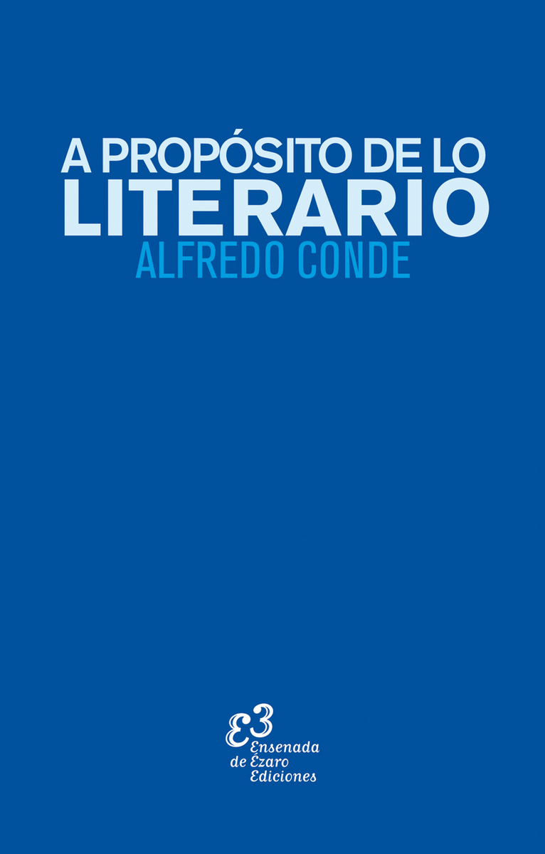 A PROPÓSITO DE LO LITERARIO: portada