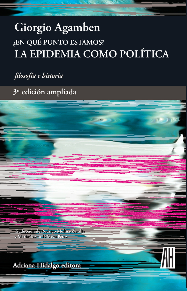 La epidemia como poltica: portada