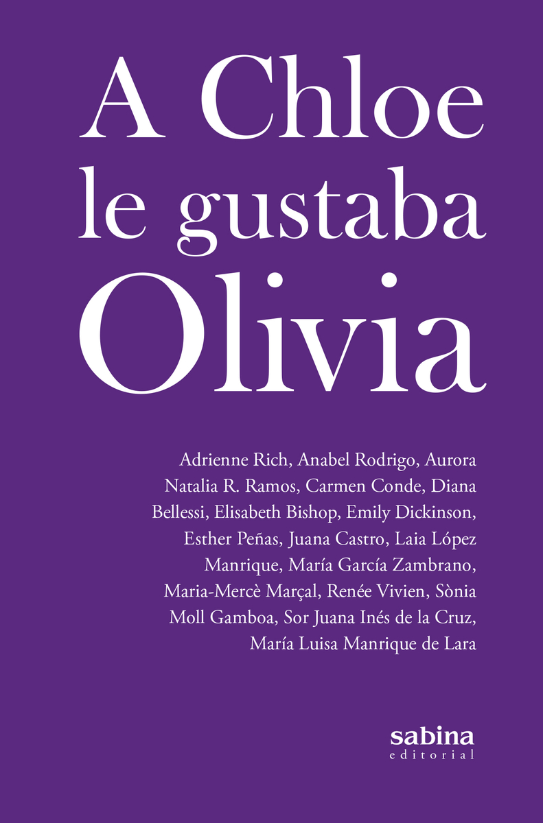 A Chloe le gustaba Olivia: portada