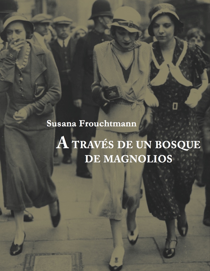 A través de un bosque de magnolios: portada