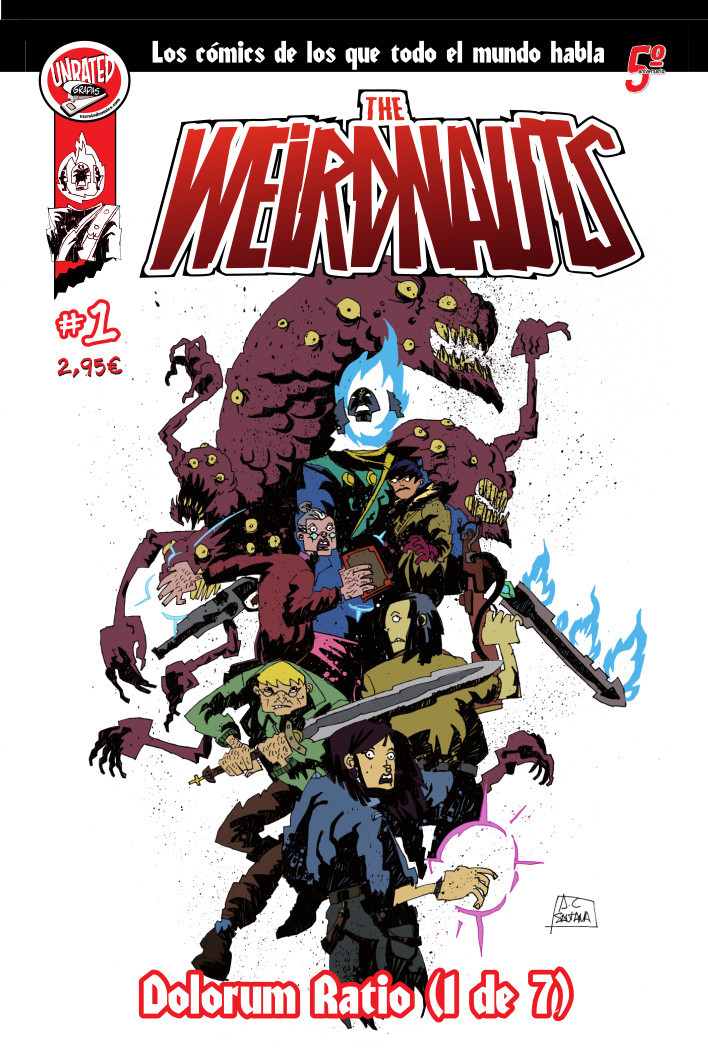 The Weirdnauts #1: portada