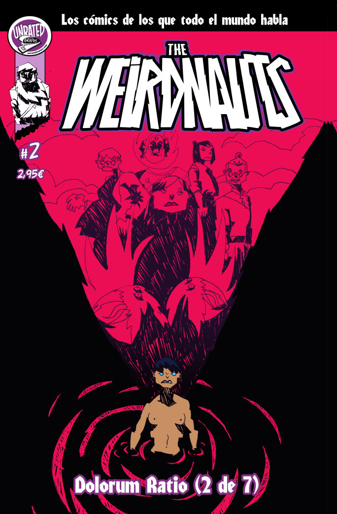 The Weirdnauts #2: portada