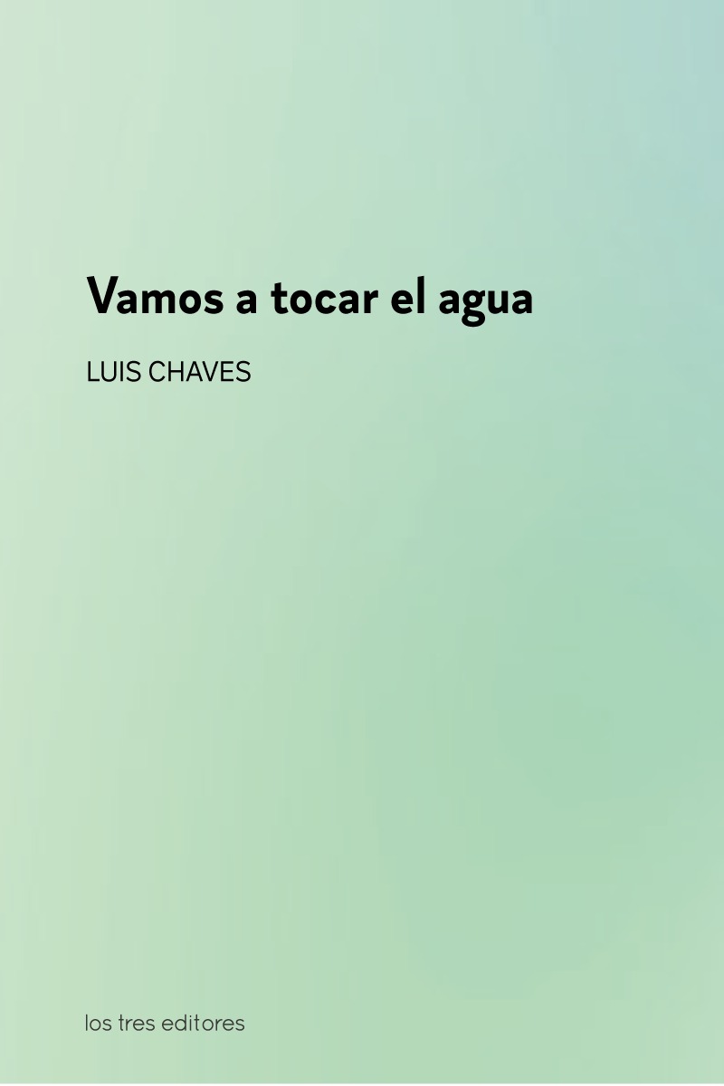 Vamos a tocar el agua: portada