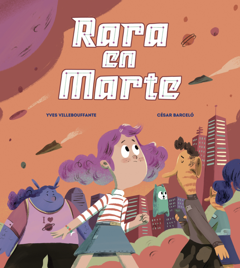 Rara en Marte: portada