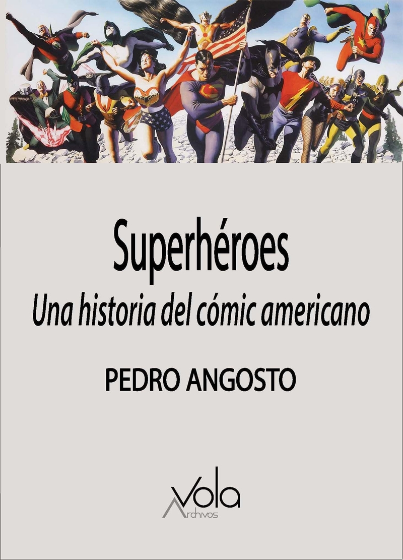 Superhéroes: una historia del cómic americano: portada