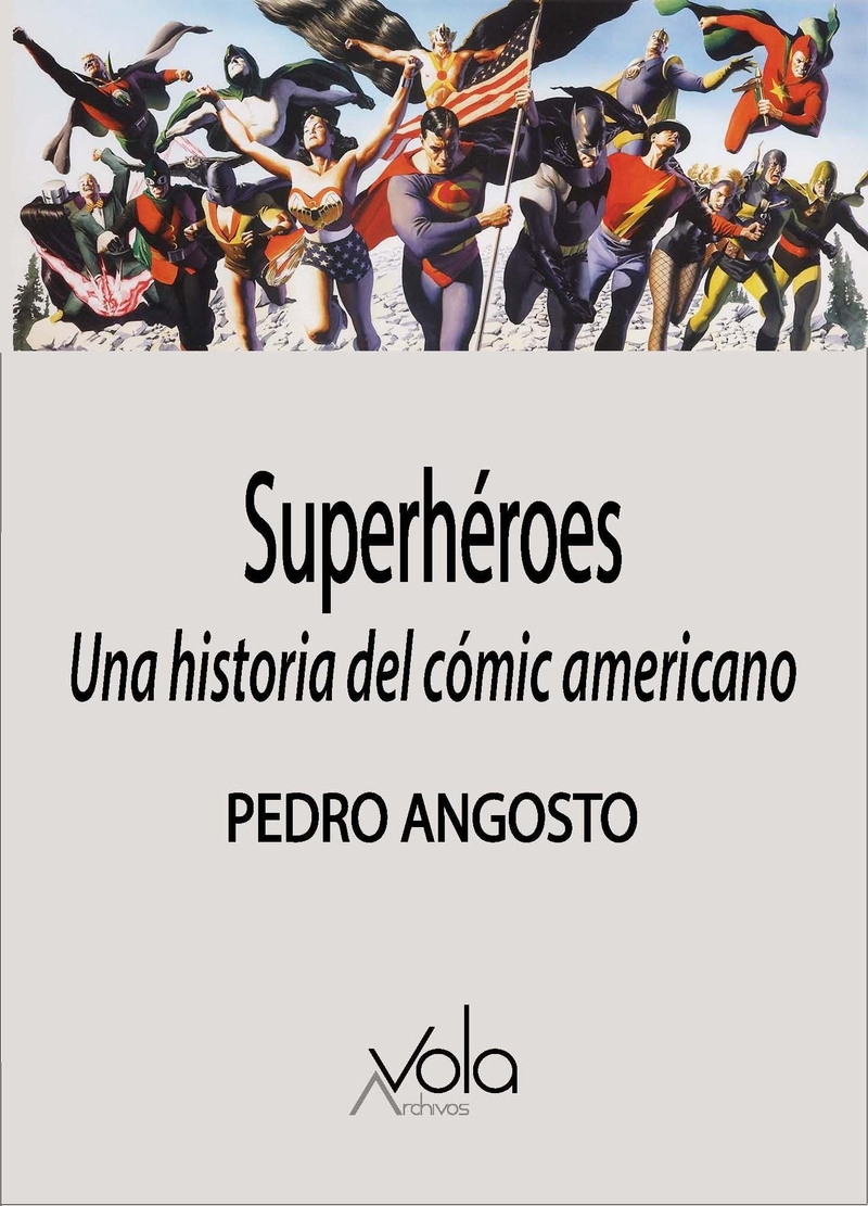 Superhroes: una historia del cmic americano: portada