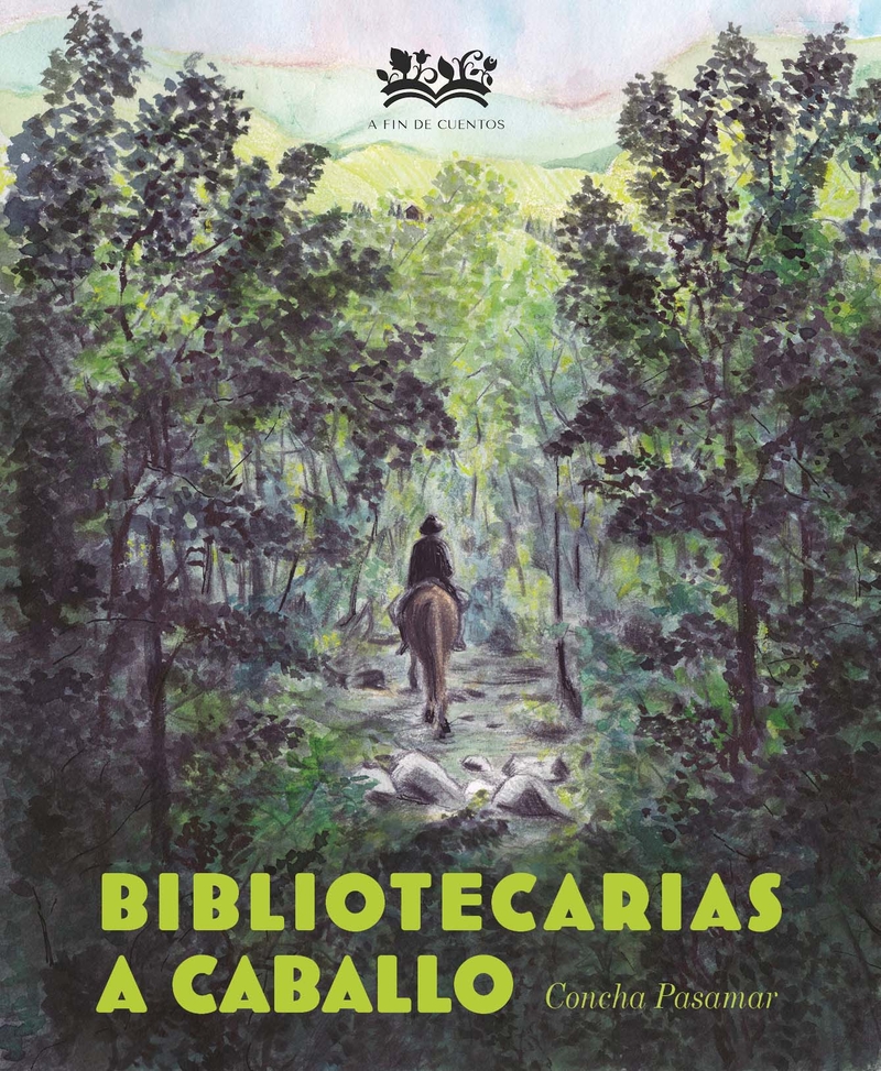 Bibliotecarias a caballo: portada