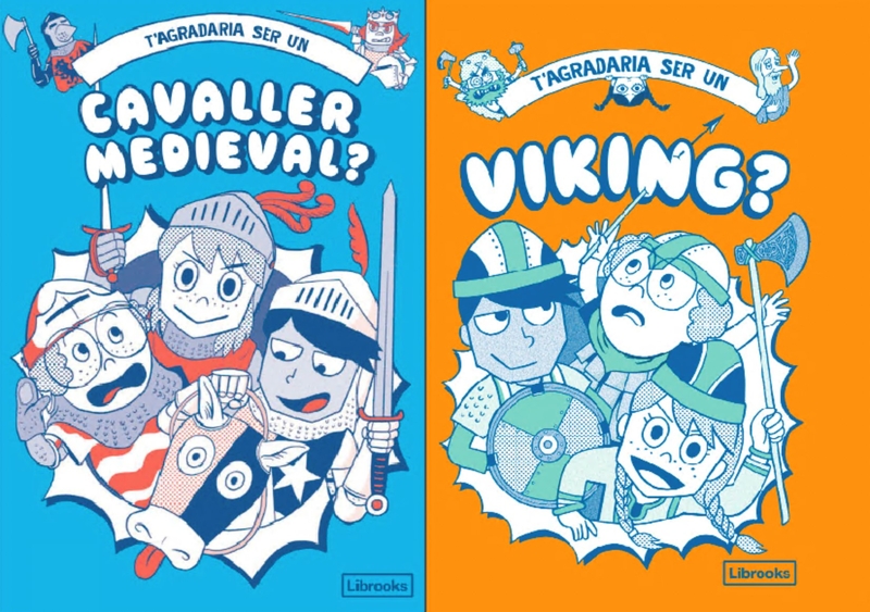 T'AGRADARIA SER UN CAVALLER MEDIEVAL O UN VIKING?: portada