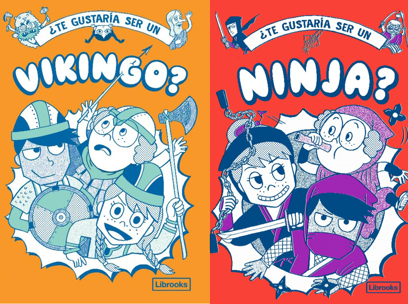 TE GUSTARA SER UN VIKINGO O UN NINJA?: portada