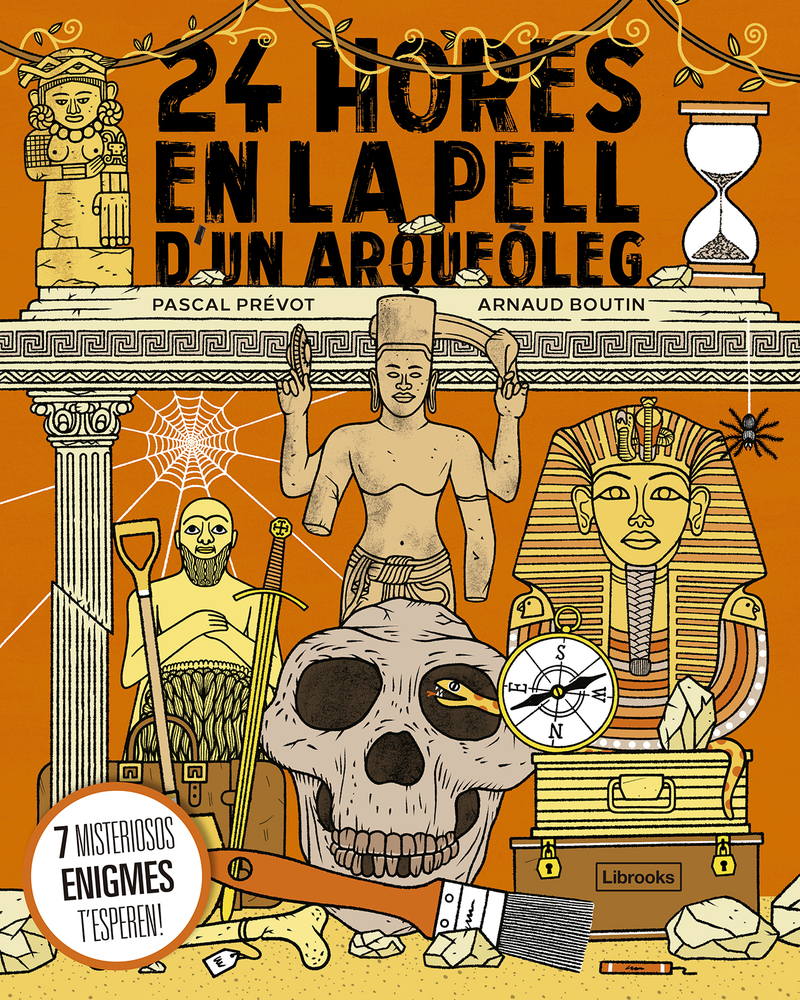 24 HORES EN LA PELL D'UN ARQUELEG: portada