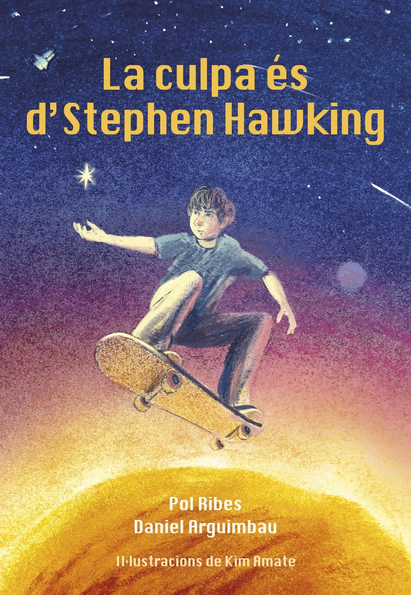 La culpa és d'Stephen Hawking (CAT): portada
