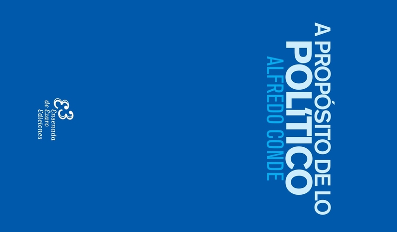 A PROPÓSITO DE LO POLÍTICO: portada