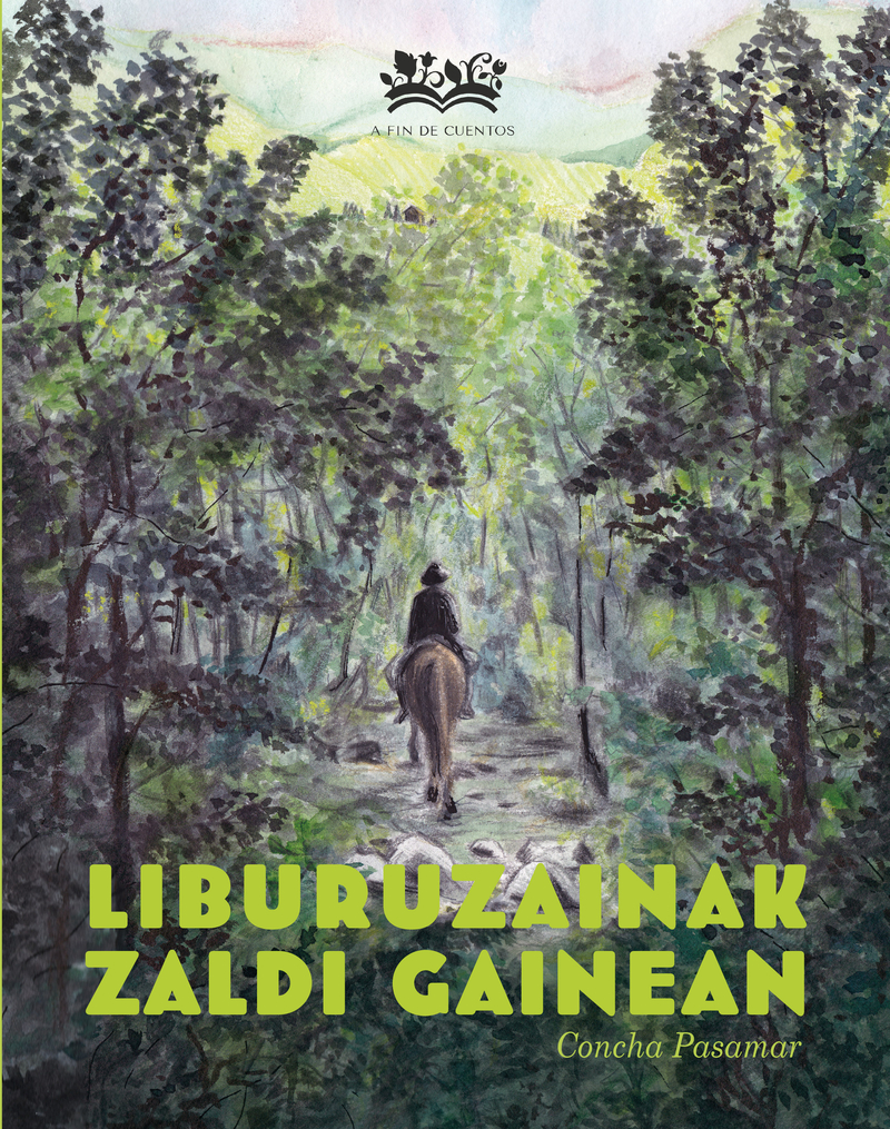 Liburuzainak zaldi gainean: portada