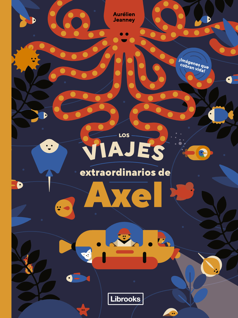 LOS VIAJES EXTRAORDINARIOS DE ÁXEL: portada