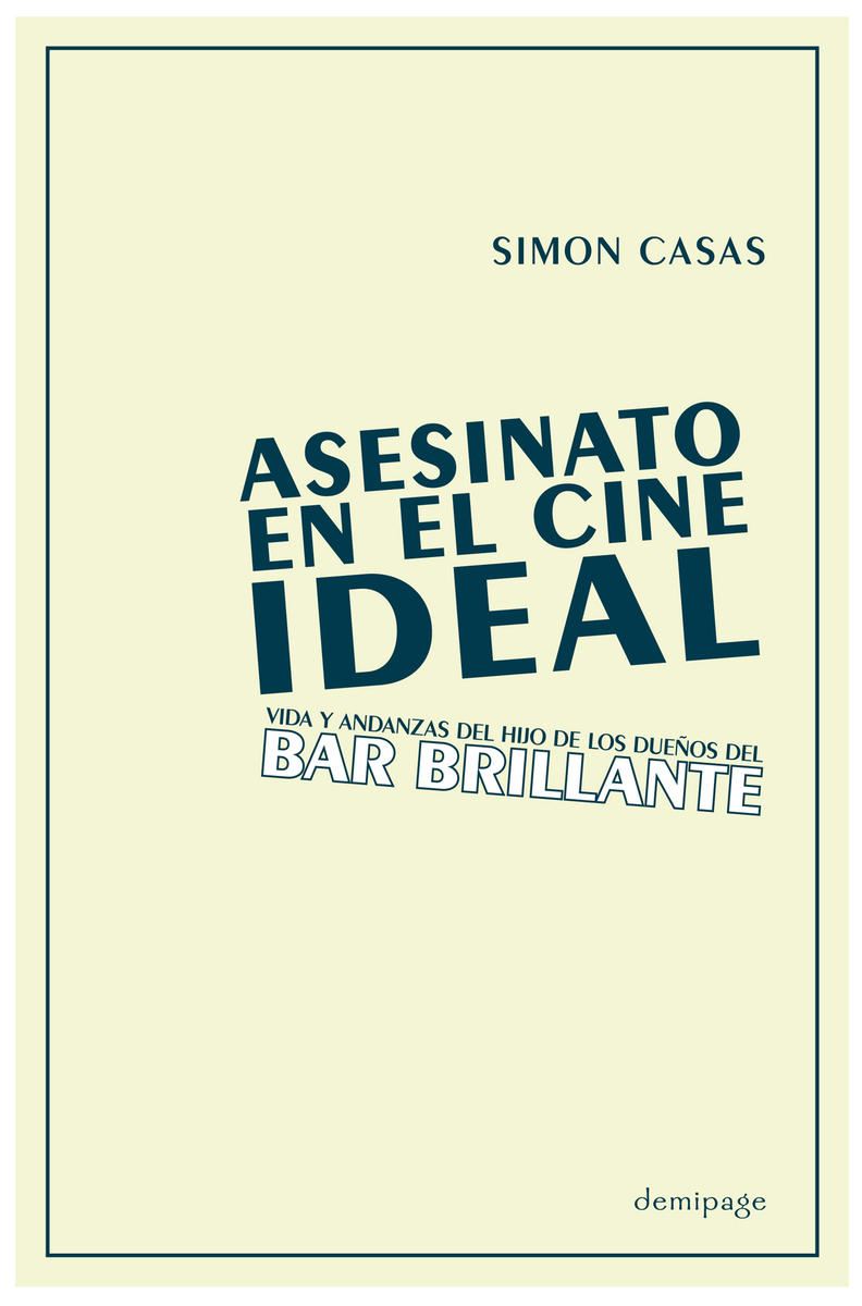 ASESINATO EN EL CINE IDEAL: portada