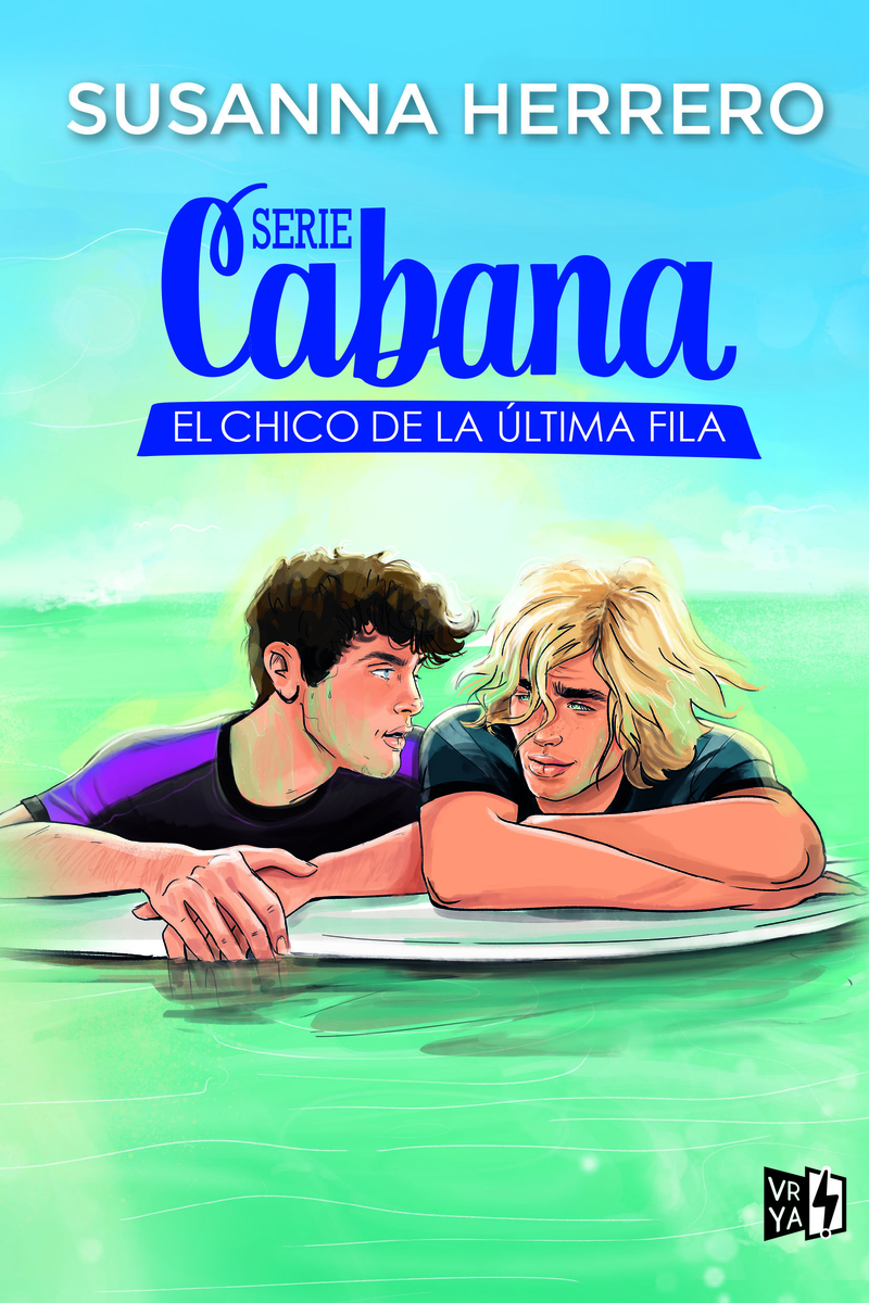 Serie Cabana: El chico de la última fila: portada
