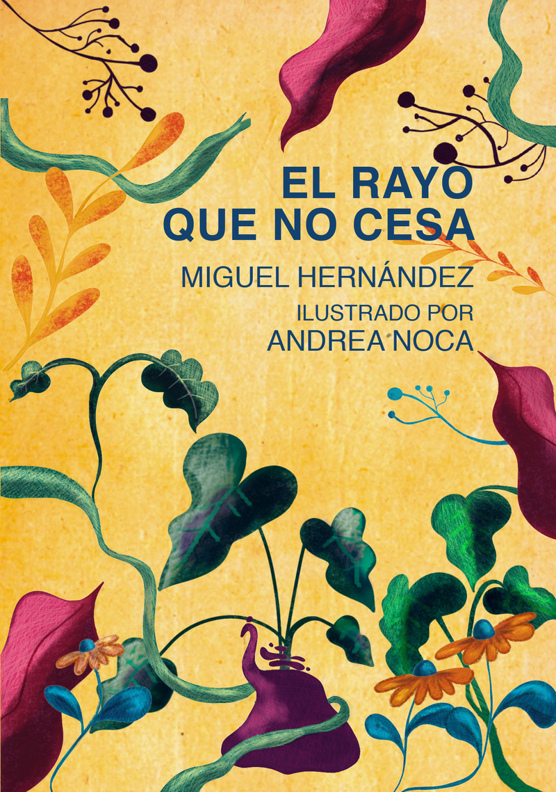 El rayo que no cesa: portada