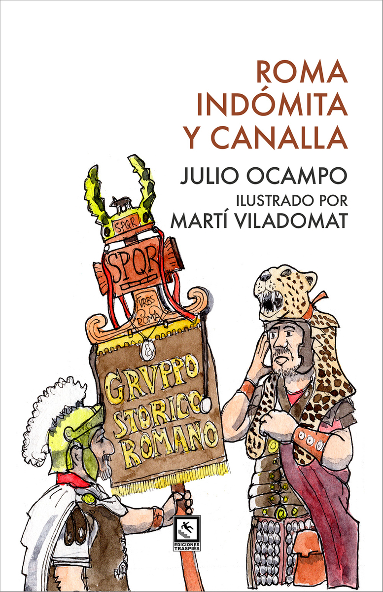 Roma indómita y canalla: portada