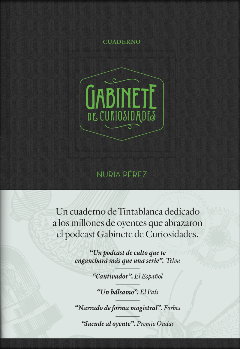 Cuaderno Gabinete de Curiosidades: portada