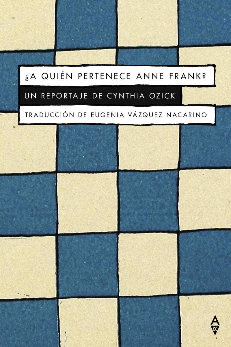 A quin pertenece Anne Frank?: portada