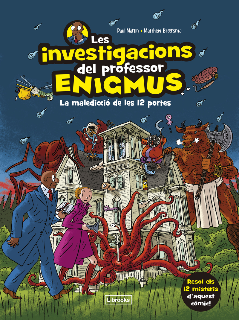 LES INVESTIGACIONS DEL PROFESSOR ENIGMUS: portada