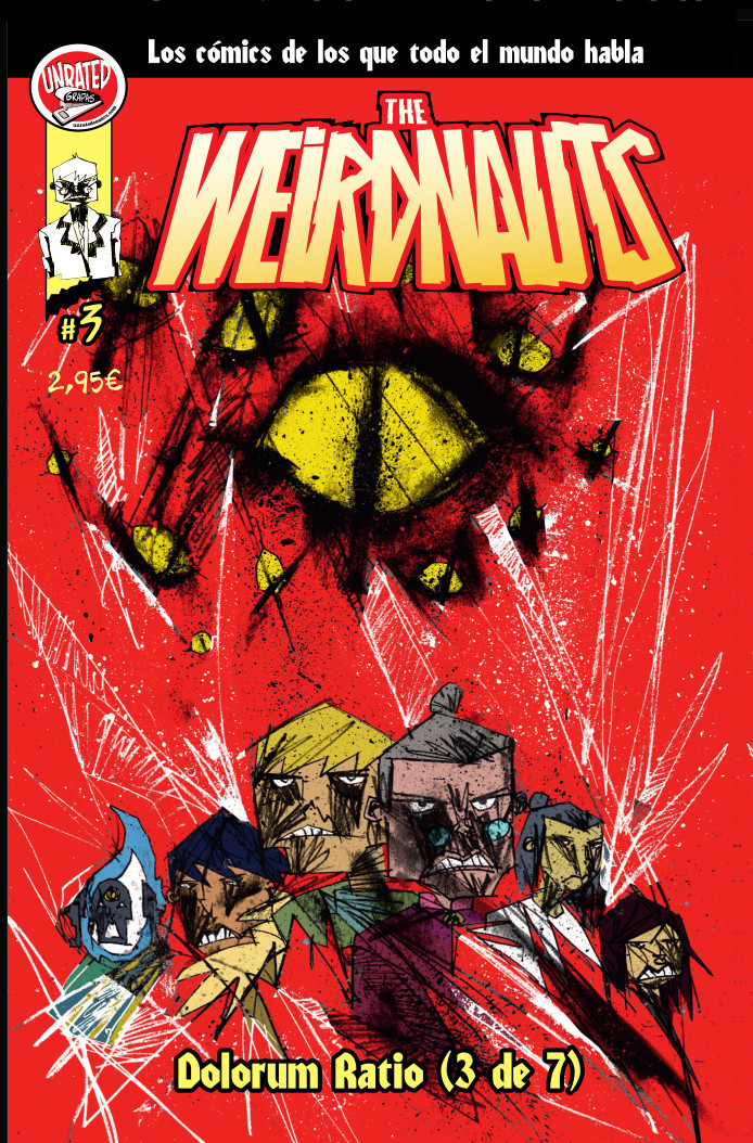 The Weirdnauts #3: portada