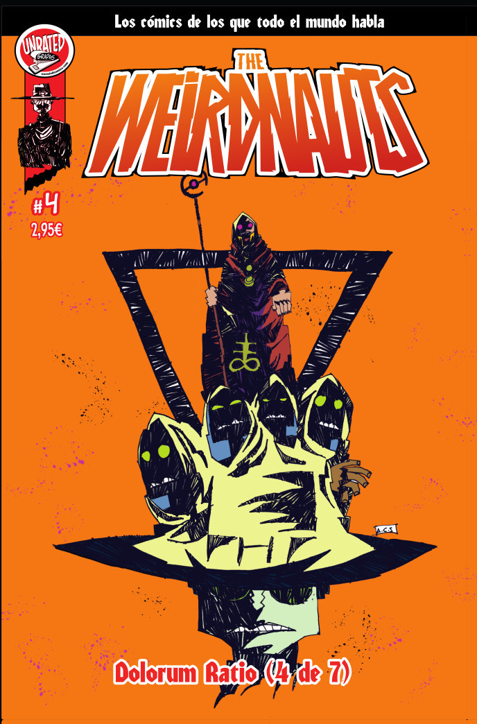 The Weirdnauts #4: portada