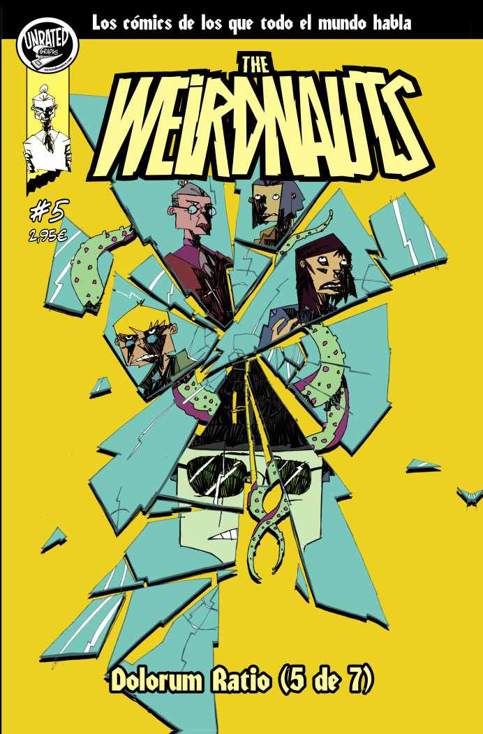 The Weirdnauts #5: portada
