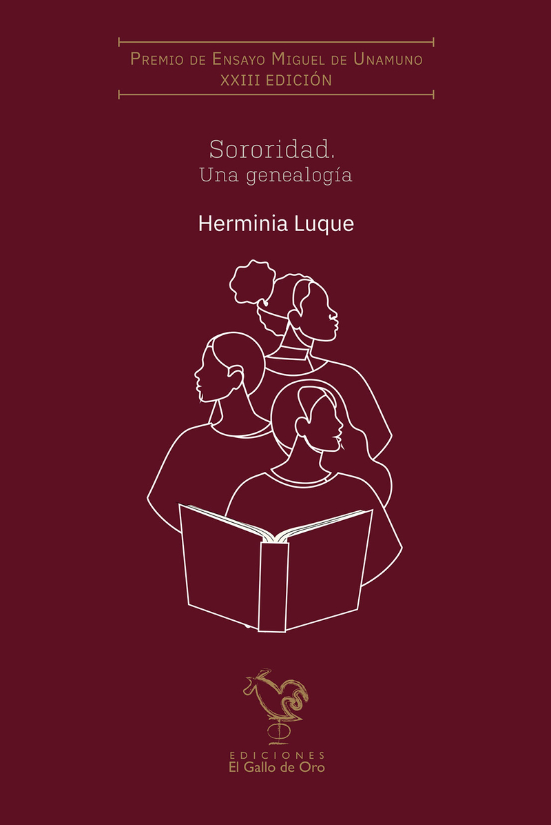 SORORIDAD. UNA GENEALOGÍA (XXIII PREMIO MIGUEL DE UNAMUNO): portada