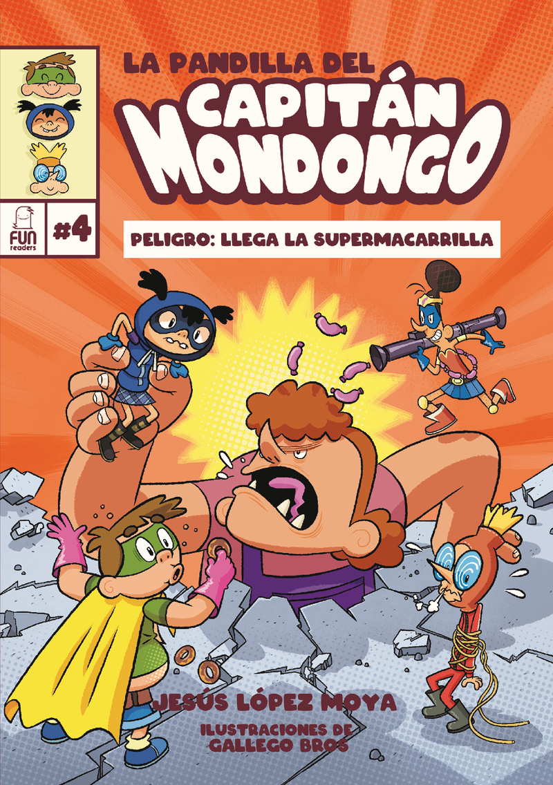 LA PANDILLA DEL CAPITÁN MONDONGO 4: portada