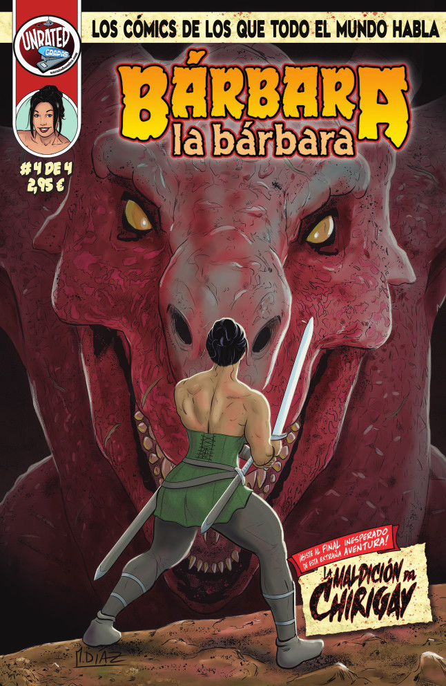 Bárbara la Bárbara - La Maldición del Chirigay #4: portada