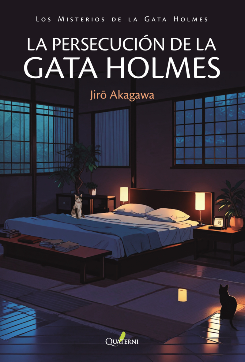 LA PERSECUCIN DE LA GATA HOLMES: portada