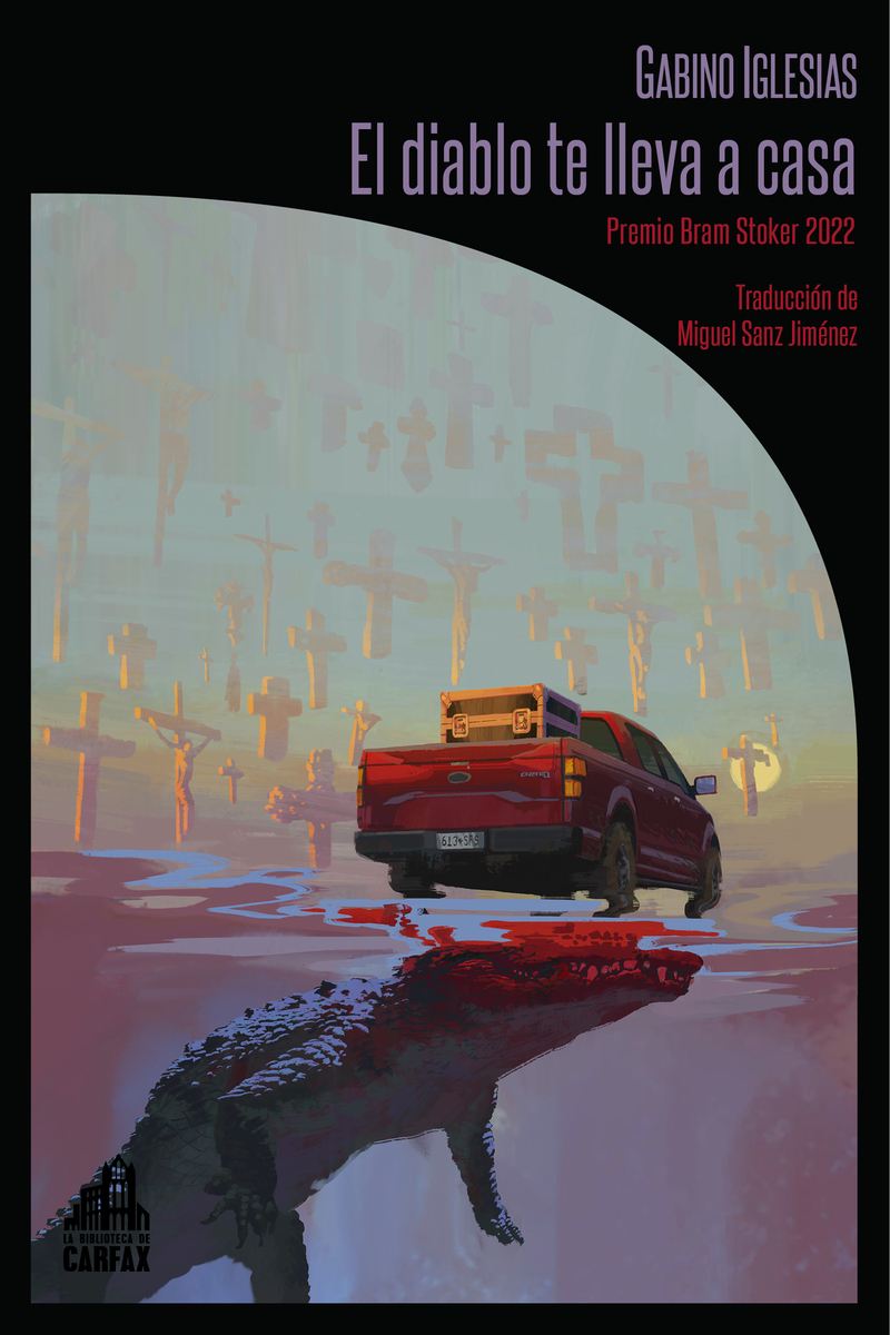 El diablo te lleva a casa: portada