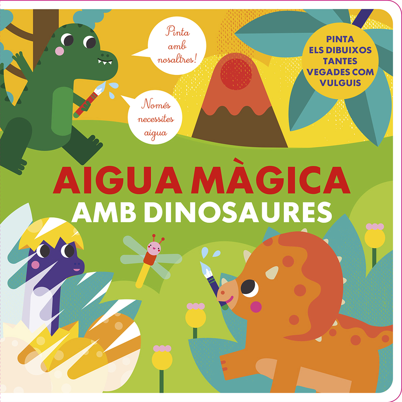 AIGUA MÀGICA AMB DINOSAURES: portada