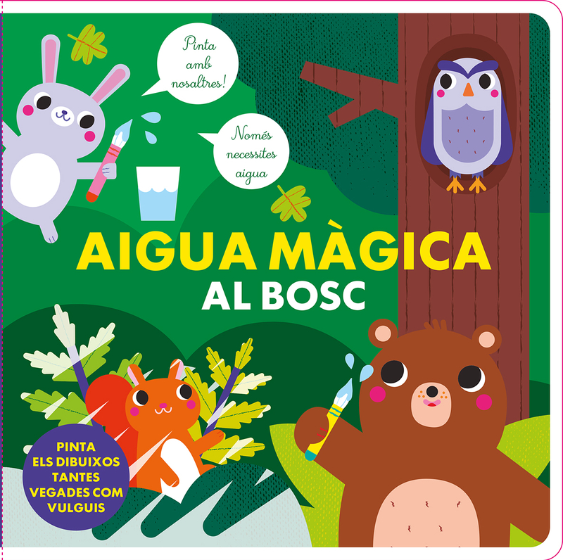 AIGUA MÀGICA AL BOSC: portada