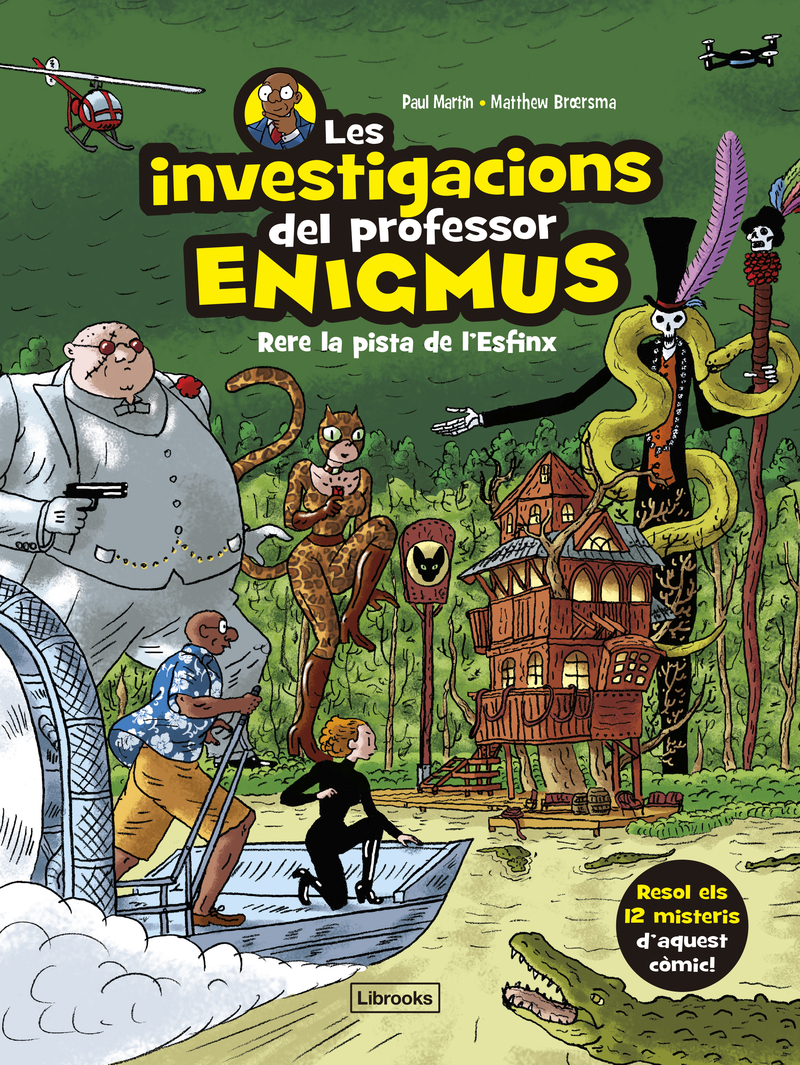 LES INVESTIGACIONS DEL PROFESSOR ENIGMUS 2: portada