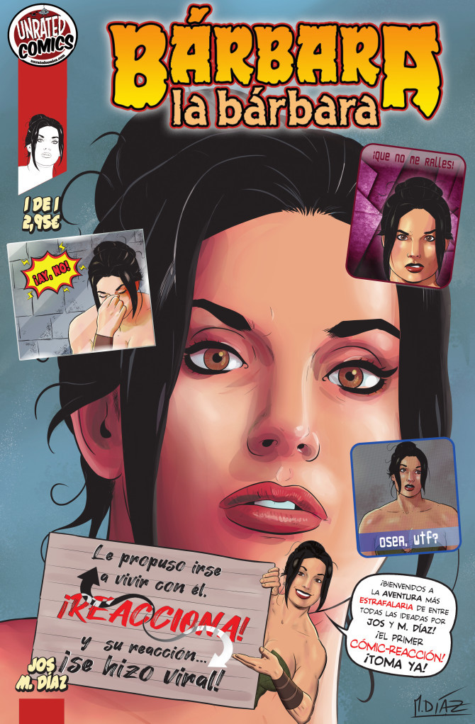 BÁRBARA LA BÁRBARA: ¡REACCIONA!: portada