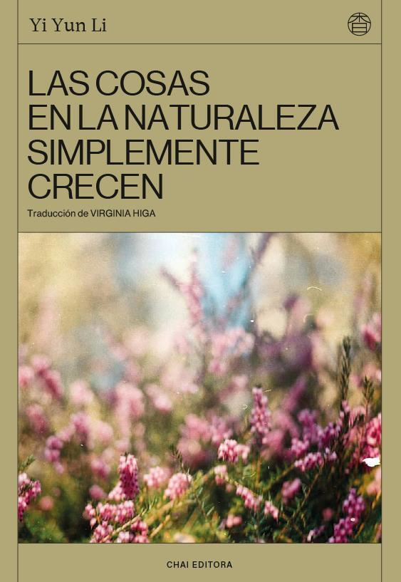 En la naturaleza las cosas crecen: portada