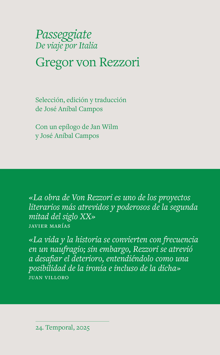 Passeggiate: portada