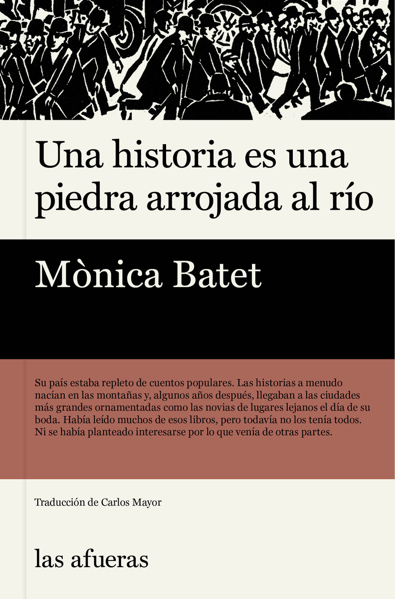 Una historia es una piedra arrojada al río: portada