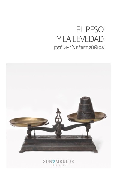 EL PESO Y LA LEVEDAD: portada