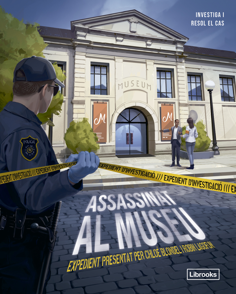EXPEDIENT D'INVESTIGACIÓ. ASSASSINAT AL MUSEU: portada