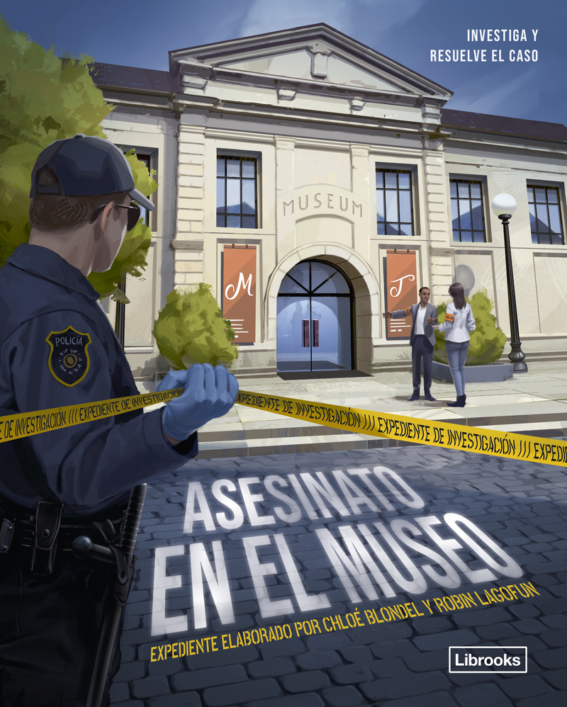 EXPEDIENTE DE INVESTIGACIÓN. ASESINATO EN EL MUSEO: portada