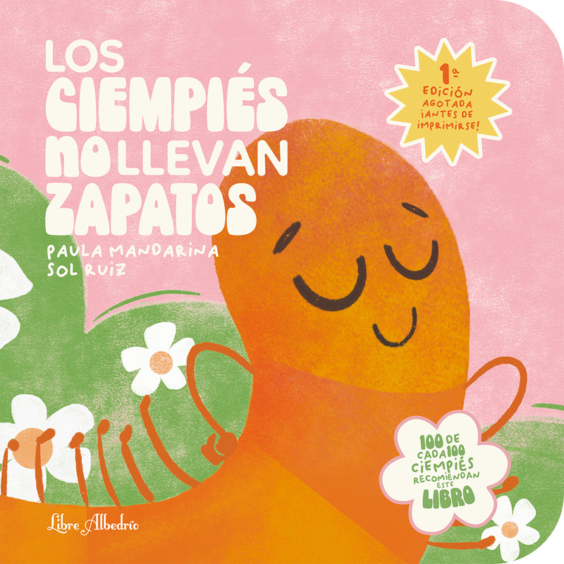 Los ciempiés no llevan zapatos: portada