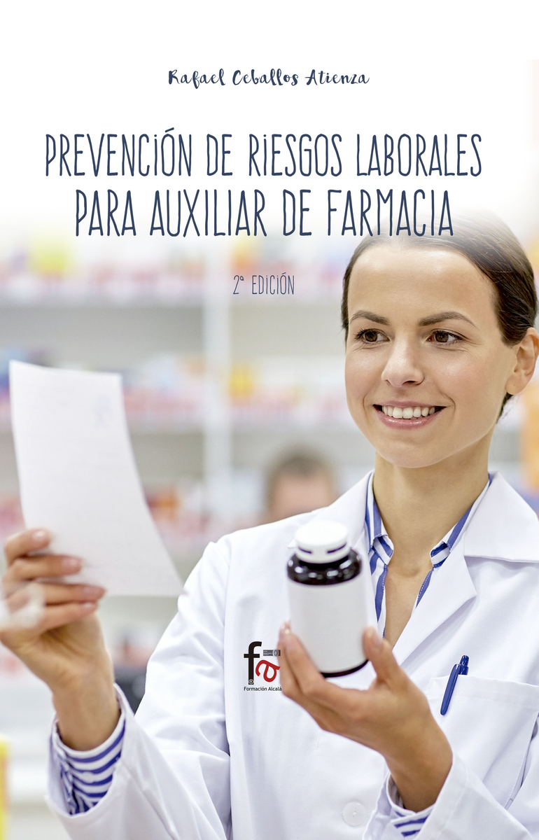PREVENCIÓN DE RIESGOS LABORALES PARA AUXILIAR DE FARMACIA-2: portada