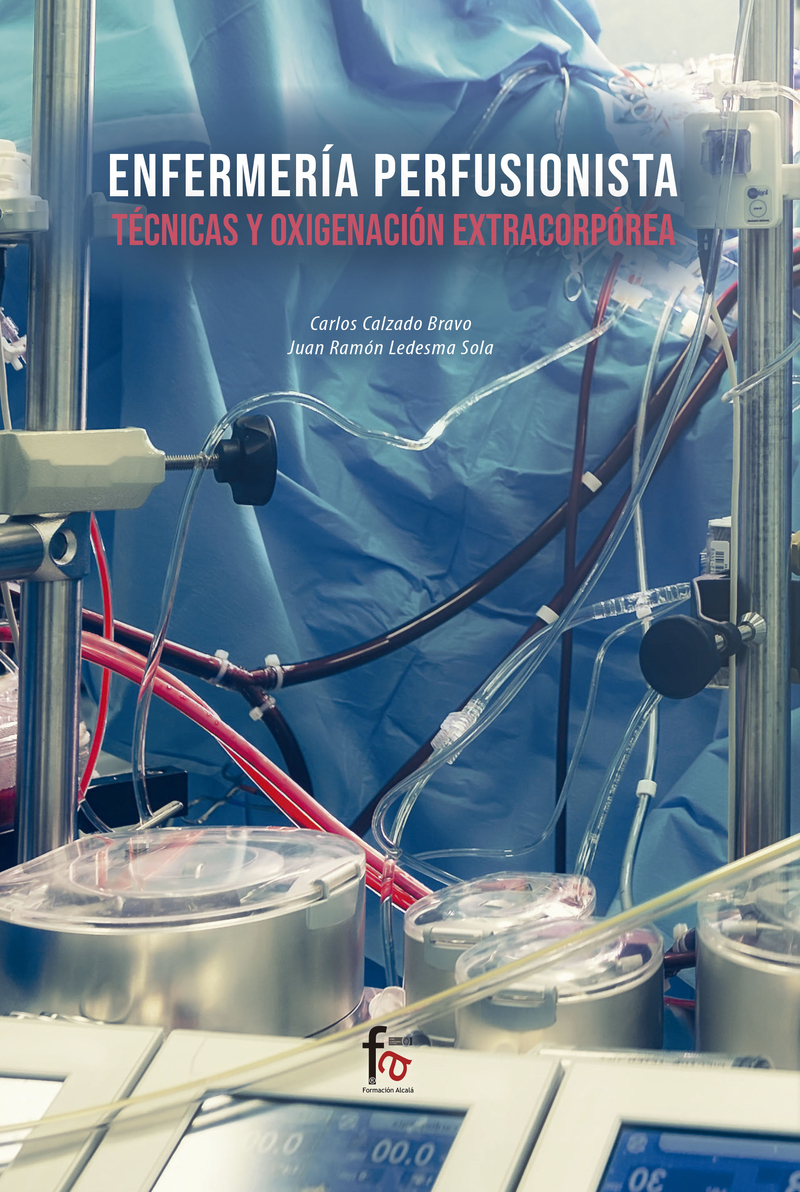 ENFERMERÍA PERFUSIONISTA.  TÉCNICAS  Y OXIGENACIÓN: portada