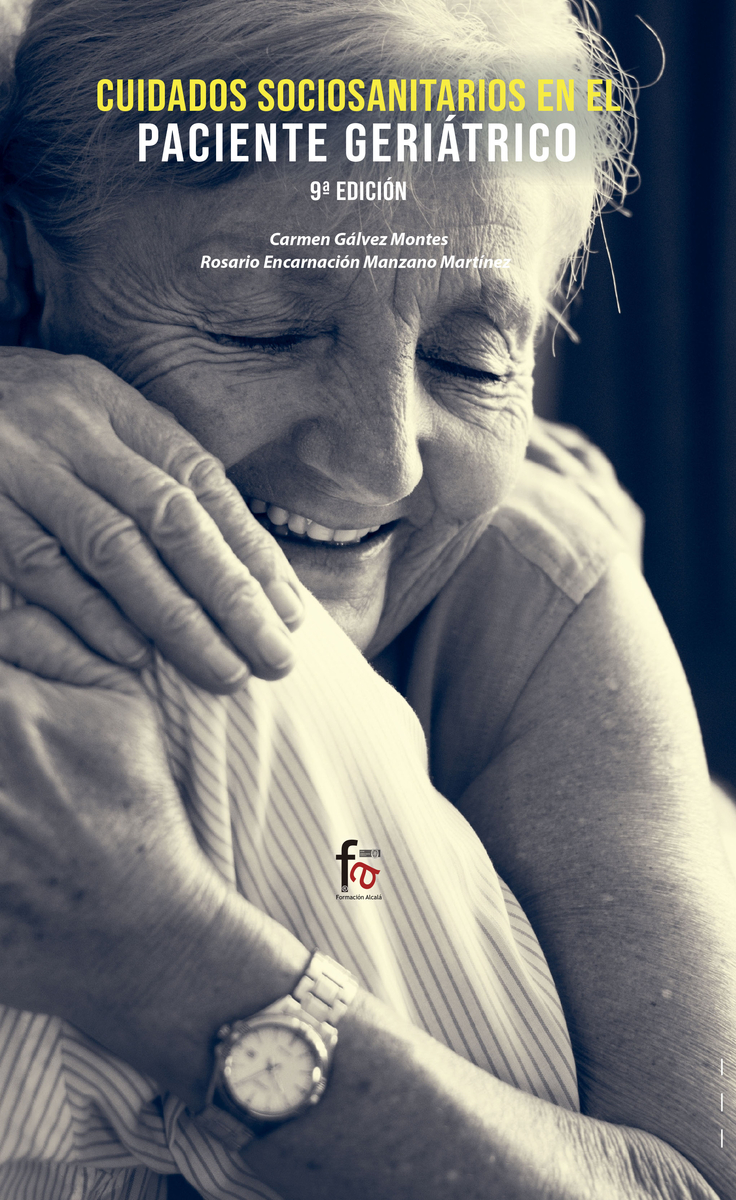 CUIDADOS SOCIO-SANITARIOS EN EL PACIENTE GERIÁTRICO” 9º EDIC: portada