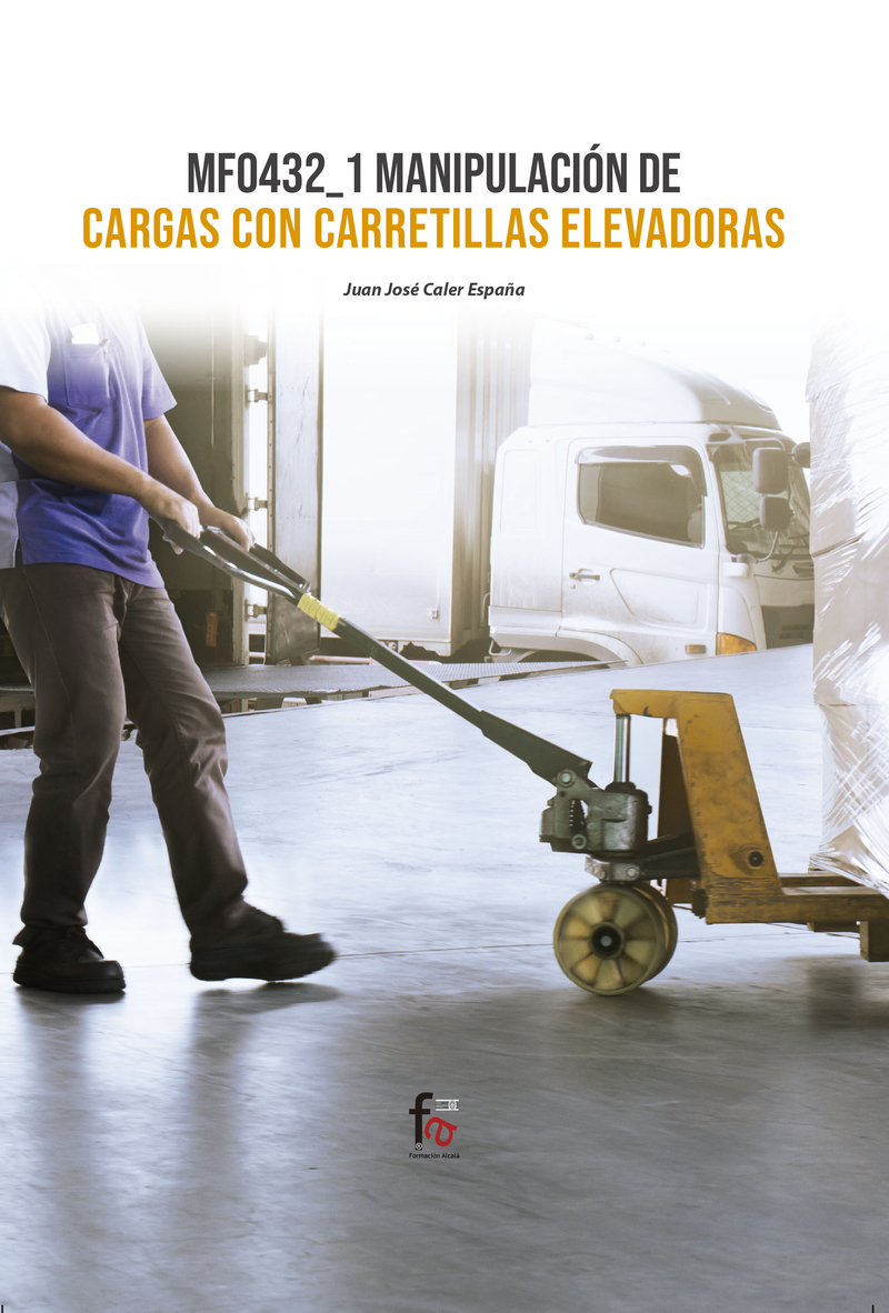MANIPULACIÓN DE CARGAS CON CARRETILLAS ELEVADORAS: portada