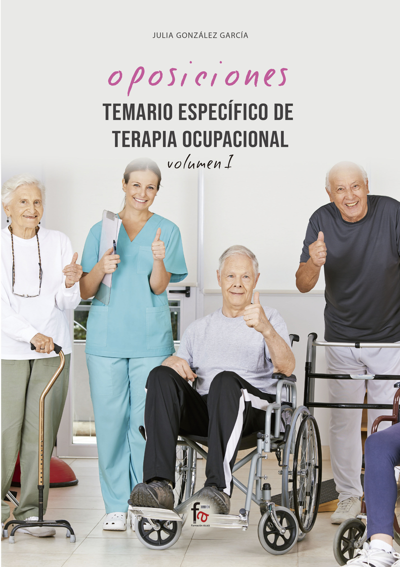 TEMARIO ESPECÍFICO DE TERAPIA OCUPACIONAL-VOLUMEN I: portada